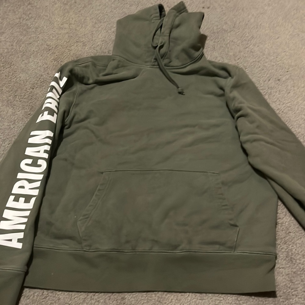 Men’s American eagle sweatshirt size XL color green
